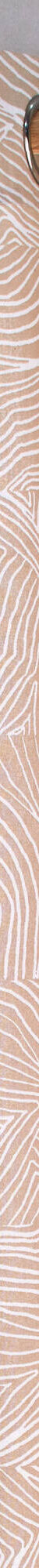 Rideau imprimé empreintes (blanc / naturel) Rideau imprimé empreintes (blanc / naturel)